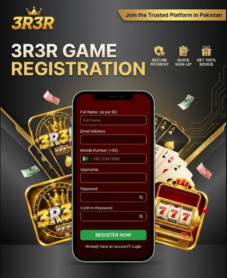 3R3R Game Register